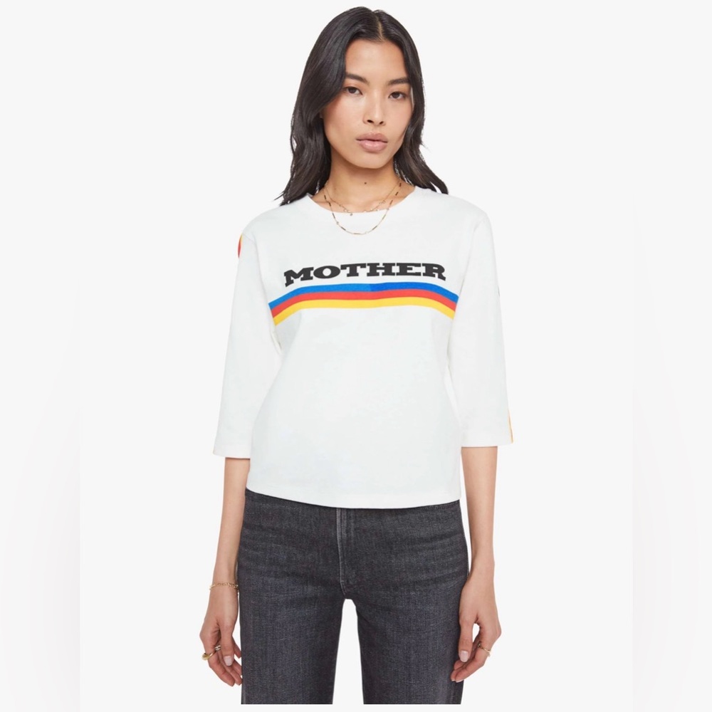 MOTHER The Better Half Tee Size Small